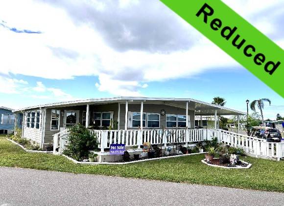 Ellenton, FL Mobile Home for Sale located at 485 Driftwood Lane Colony Cove